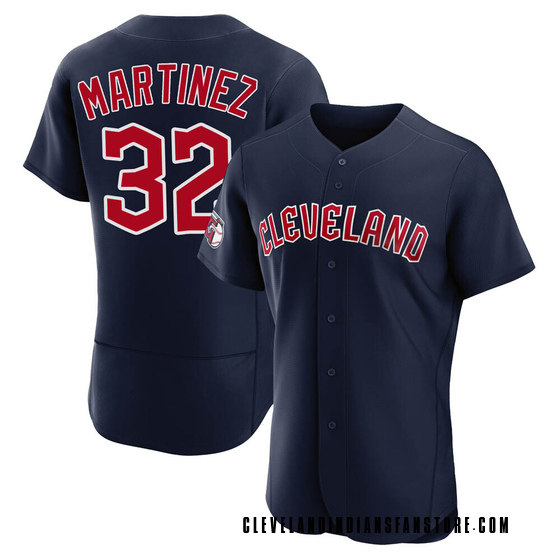 Authentic Cleveland Guardians Dennis Martinez Alternate Jersey - Navy
