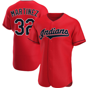 Authentic Cleveland Guardians Dennis Martinez Alternate Jersey - Red
