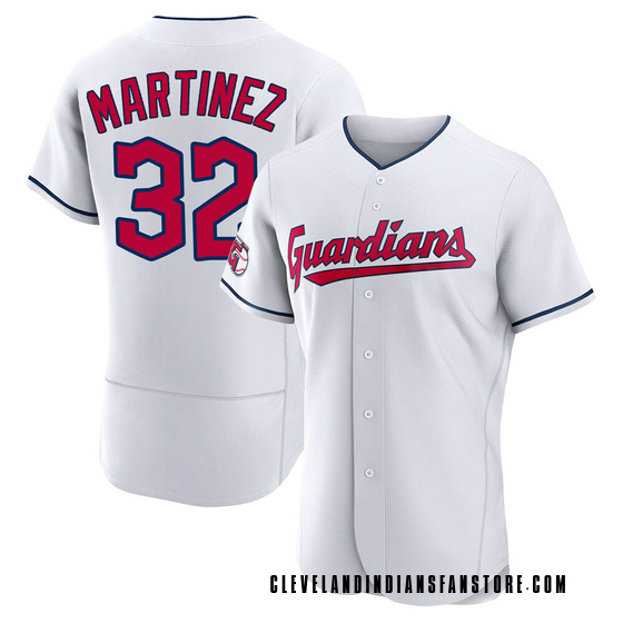 Authentic Cleveland Guardians Dennis Martinez Home Jersey - White