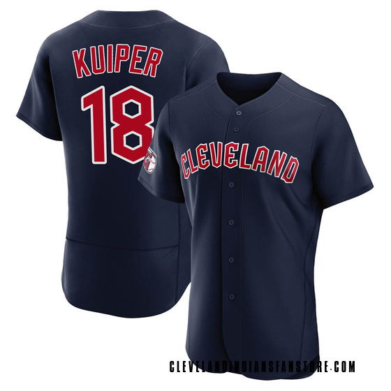 Authentic Cleveland Guardians Duane Kuiper Alternate Jersey - Navy