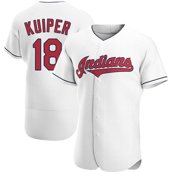Authentic Cleveland Guardians Duane Kuiper Home Jersey - White