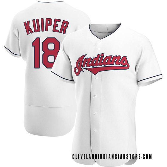 Authentic Cleveland Guardians Duane Kuiper Home Jersey - White
