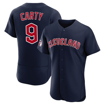 Authentic Cleveland Guardians Rico Carty Alternate Jersey - Navy