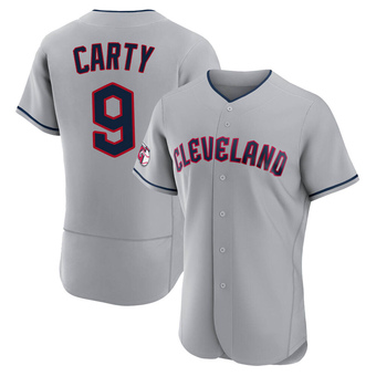 Authentic Cleveland Guardians Rico Carty Road Jersey - Gray