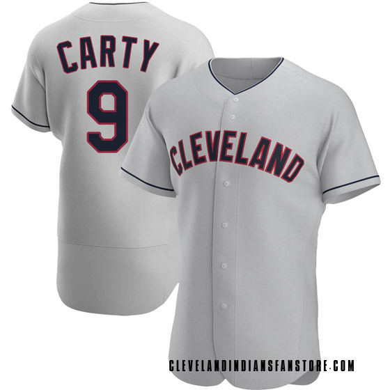 Authentic Cleveland Guardians Rico Carty Road Jersey - Gray