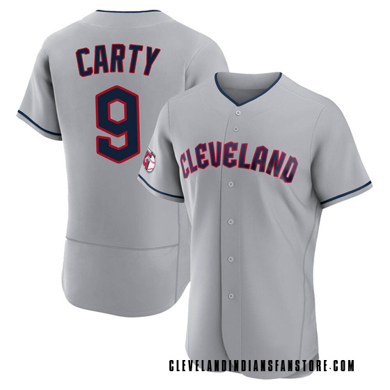 Authentic Cleveland Guardians Rico Carty Road Jersey - Gray