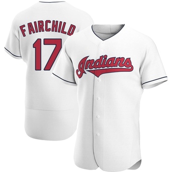 Authentic Cleveland Guardians Stuart Fairchild Home Jersey - White
