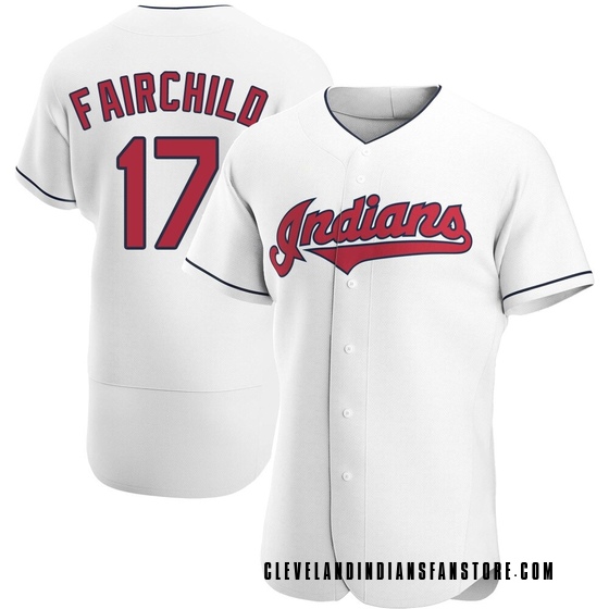 Authentic Cleveland Guardians Stuart Fairchild Home Jersey - White
