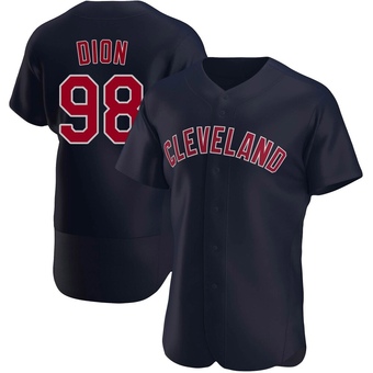 Authentic Cleveland Guardians Will Dion Alternate Jersey - Navy