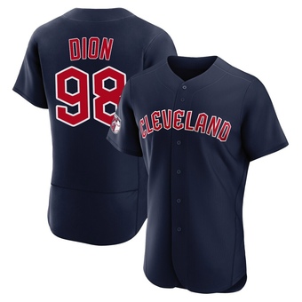 Authentic Cleveland Guardians Will Dion Alternate Jersey - Navy