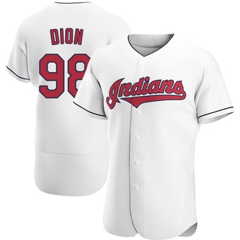 Authentic Cleveland Guardians Will Dion Home Jersey - White