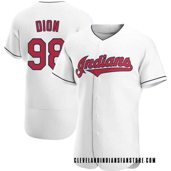 Authentic Cleveland Guardians Will Dion Home Jersey - White