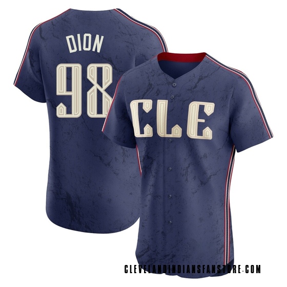 Elite Cleveland Guardians Will Dion 2024 City Connect Jersey - Navy