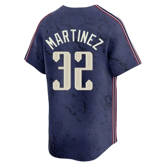 Limited Cleveland Guardians Dennis Martinez 2024 City Connect Jersey - Navy