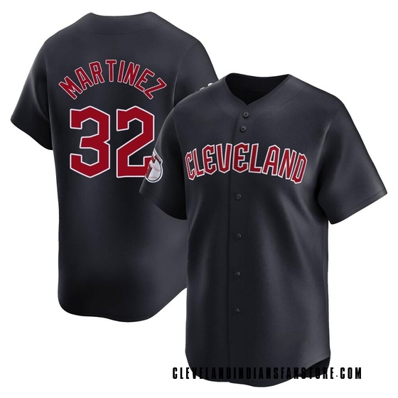 Limited Cleveland Guardians Dennis Martinez Alternate Jersey - Navy