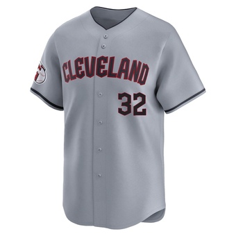Limited Cleveland Guardians Dennis Martinez Road Jersey - Gray