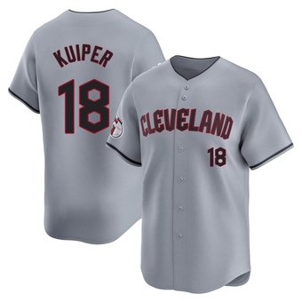 Limited Cleveland Guardians Duane Kuiper Road Jersey - Gray