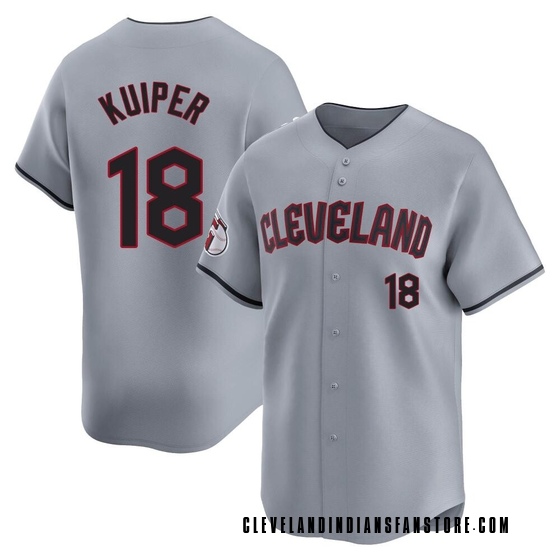 Limited Cleveland Guardians Duane Kuiper Road Jersey - Gray