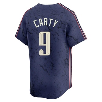 Limited Cleveland Guardians Rico Carty 2024 City Connect Jersey - Navy