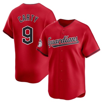 Limited Cleveland Guardians Rico Carty Alternate Jersey - Red