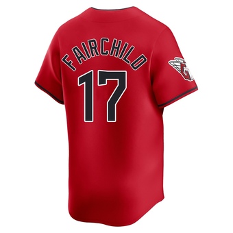 Limited Cleveland Guardians Stuart Fairchild Alternate Jersey - Red