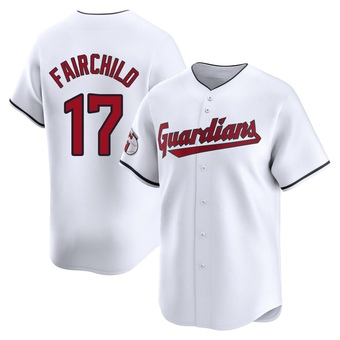 Limited Cleveland Guardians Stuart Fairchild Home Jersey - White