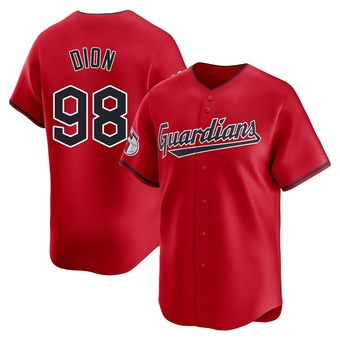 Limited Cleveland Guardians Will Dion Alternate Jersey - Red