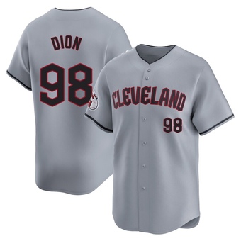 Limited Cleveland Guardians Will Dion Road Jersey - Gray