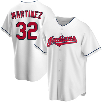 Replica Cleveland Guardians Dennis Martinez Home Jersey - White