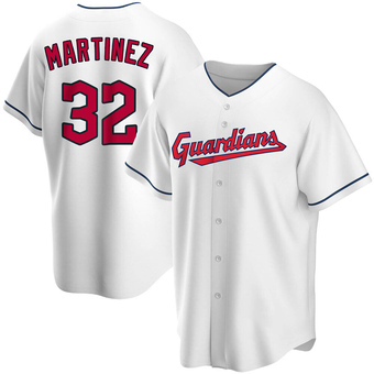 Replica Cleveland Guardians Dennis Martinez Home Jersey - White