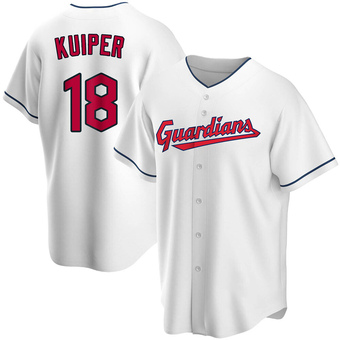 Replica Cleveland Guardians Duane Kuiper Home Jersey - White