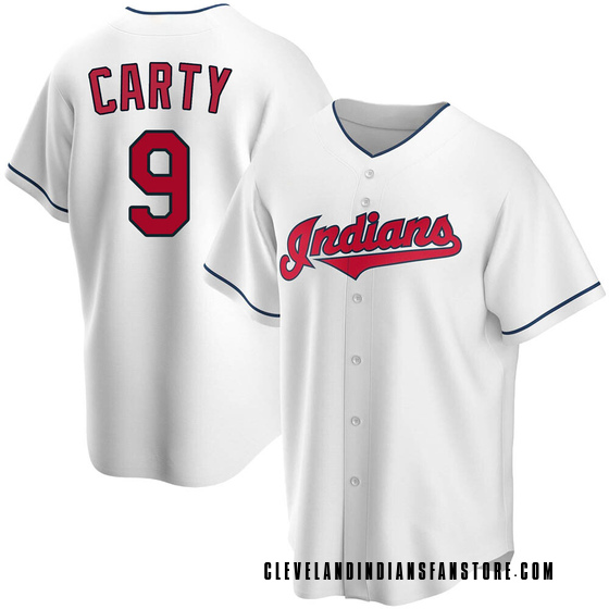 Replica Cleveland Guardians Rico Carty Home Jersey - White