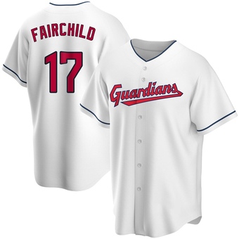 Replica Cleveland Guardians Stuart Fairchild Home Jersey - White