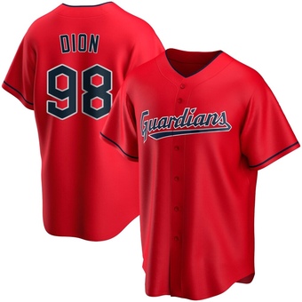 Replica Cleveland Guardians Will Dion Alternate Jersey - Red