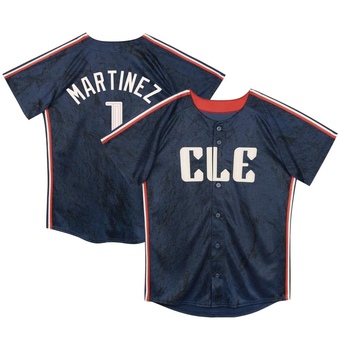 Toddler Limited Cleveland Guardians Angel Martinez Preschool & 2024 City Connect Jersey - Navy
