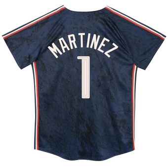 Toddler Limited Cleveland Guardians Angel Martinez Preschool & 2024 City Connect Jersey - Navy