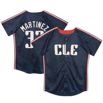 Toddler Limited Cleveland Guardians Dennis Martinez Preschool & 2024 City Connect Jersey - Navy