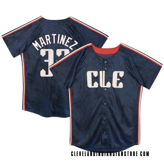 Toddler Limited Cleveland Guardians Dennis Martinez Preschool & 2024 City Connect Jersey - Navy