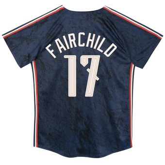 Toddler Limited Cleveland Guardians Stuart Fairchild Preschool & 2024 City Connect Jersey - Navy