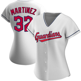 Women's Authentic Cleveland Guardians Dennis Martinez Home Jersey - White