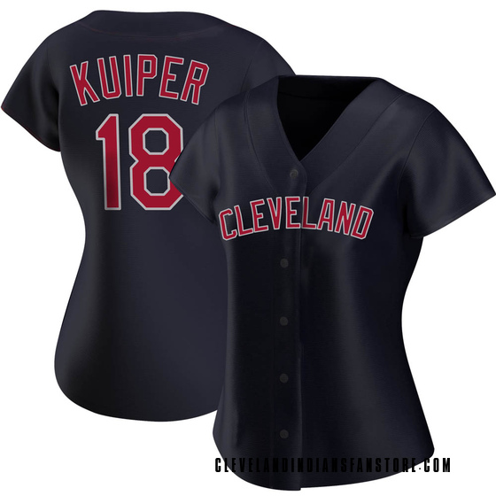 Women's Authentic Cleveland Guardians Duane Kuiper Alternate Jersey - Navy