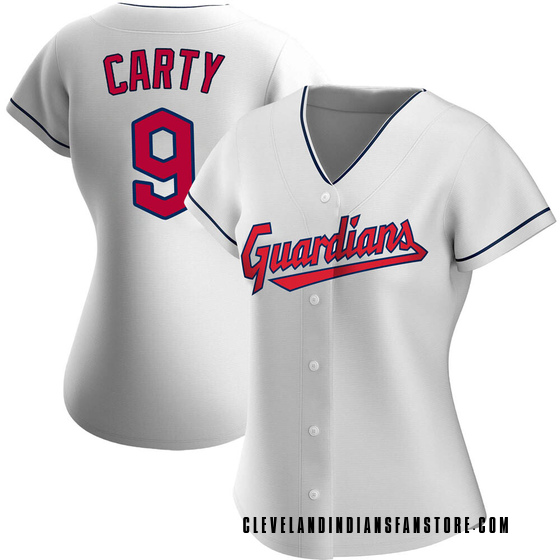Women's Authentic Cleveland Guardians Rico Carty Home Jersey - White