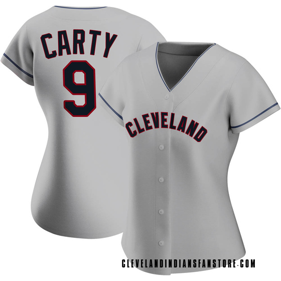 Women's Authentic Cleveland Guardians Rico Carty Road Jersey - Gray