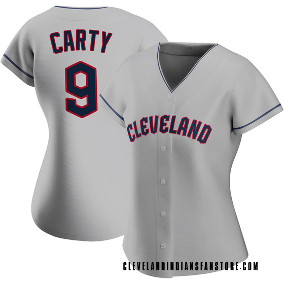 Women's Authentic Cleveland Guardians Rico Carty Road Jersey - Gray