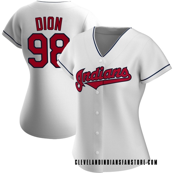 Women's Authentic Cleveland Guardians Will Dion Home Jersey - White