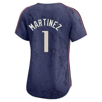 Women's Limited Cleveland Guardians Angel Martinez 2024 City Connect Jersey - Navy