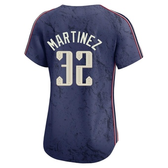 Women's Limited Cleveland Guardians Dennis Martinez 2024 City Connect Jersey - Navy