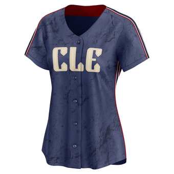 Women's Limited Cleveland Guardians Will Dion 2024 City Connect Jersey - Navy