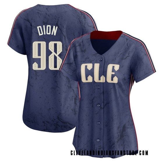Women's Limited Cleveland Guardians Will Dion 2024 City Connect Jersey - Navy