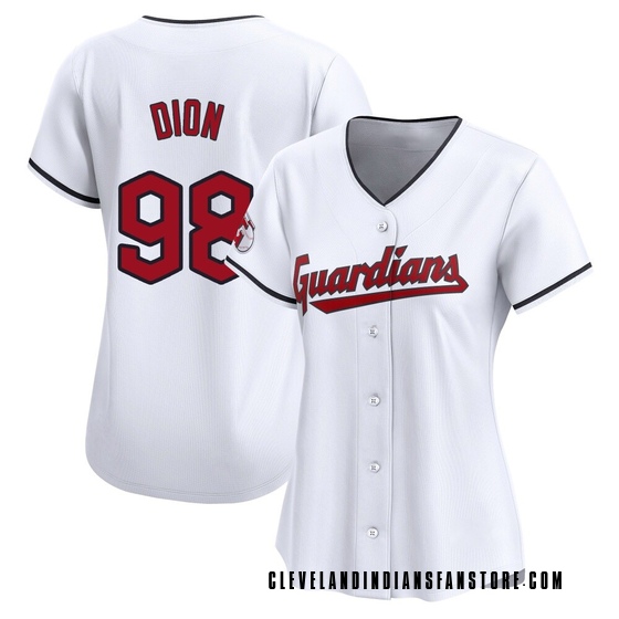 Women's Limited Cleveland Guardians Will Dion Home Jersey - White